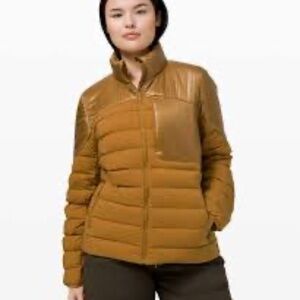 Lululemon Navigation Stretch Down Jacket Spiced Bronze 8